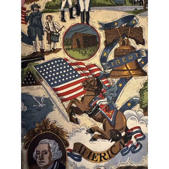 Robert Kaufman Patriotic Fabric DT 1454 44" x 341" Quilting New Americana USA - Picture 1 of 9